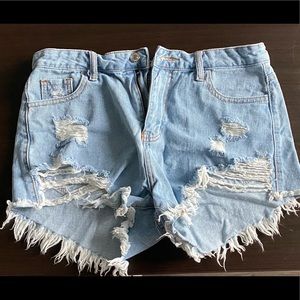 Jean shorts